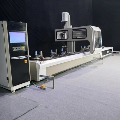 알루미늄 프로필 CNC 가공 센터 XYZB 4 축 Wroking CAD-CAM 프로그래밍 소프트웨어 HANS PA 컨트롤러와 함께