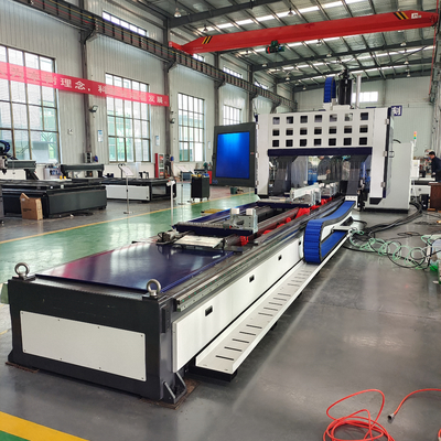 최대 처리 길이 7000mm 알루미늄 CNC 기계 5 축 가공 센터