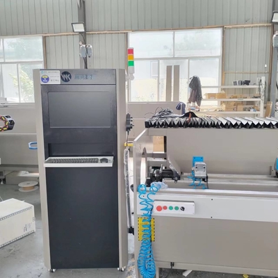 3200mm 3 축 ATC CNC Drlling 및 알루미늄 창문 문 및 커튼 벽에 대한 프레싱 머신