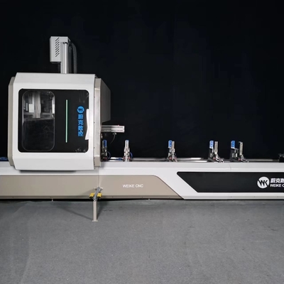 알루미늄 PVC 4 축 CNC 가공 센터 창문, 커튼 벽, 실행실 및 산업 알루미늄 영역