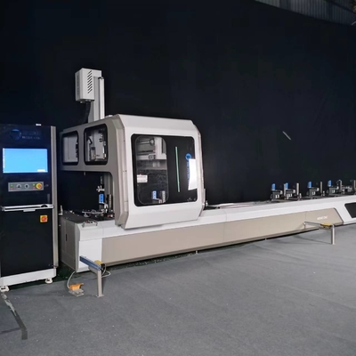 CNC 굴착 프레싱 터핑 절단 끝 프레싱 알루 프로필 기계에 CNC 가공 센터 4 축 제어