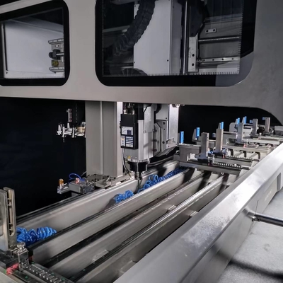 알루미늄 프로필 CNC 가공 센터 XYZB 4 축 Wroking CAD-CAM 프로그래밍 소프트웨어 HANS PA 컨트롤러와 함께