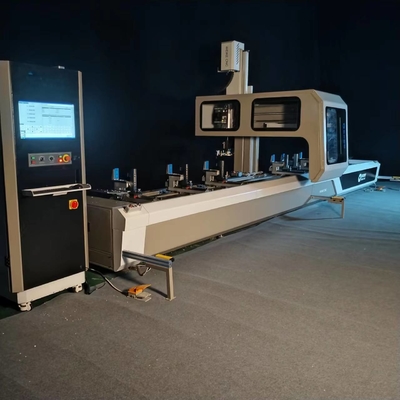 CNC 굴착 프레싱 터핑 절단 끝 프레싱 알루 프로필 기계에 CNC 가공 센터 4 축 제어