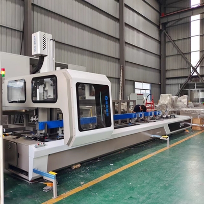 7000mm ATC CNC 4 축 수직 알루미늄 합금 문, 창 및 커튼 벽 제조 기계