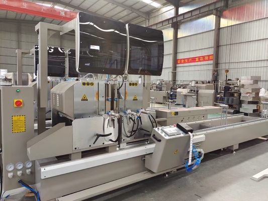 CNC Twin Head Cutting Off Machines For Aluminium Window Door (알루미늄 창문 절단 기계)