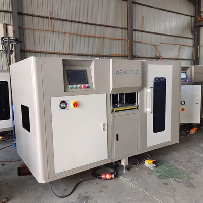 5 축 CNC 끝 면 프레싱 머신 알루미늄 프로파일을위한 창문 제조 기계