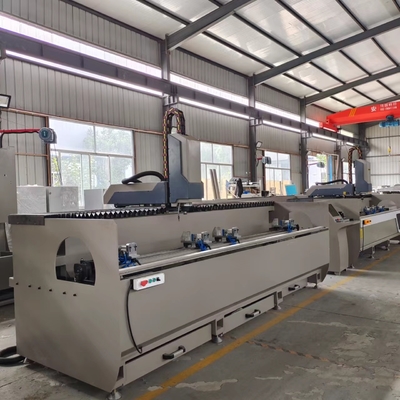 2500mm CNC 굴착 프레싱 머신 자동 커튼 벽 및 알루미늄 문 창 가공 제조