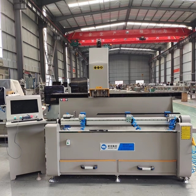 1500mm 이중 헤드 CNC 드릴링 및 프레싱 기계 복사 라우터 기계 CNC 창문 문 제조 기계