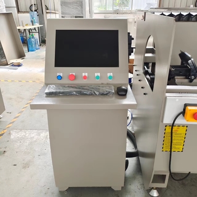3200mm 처리 길이 알루미늄 창 프레임 문 프레임 CNC 드릴링 프레싱 머신