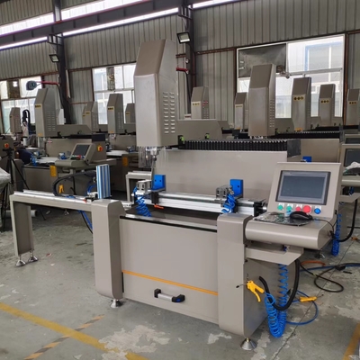 소 알루미늄 창 기계 알루미늄 창 프로파일 뚫기 CNC 복사 라우터 기계 프레싱