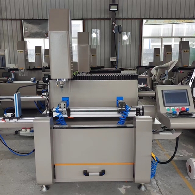 소 알루미늄 창 기계 알루미늄 창 프로파일 뚫기 CNC 복사 라우터 기계 프레싱