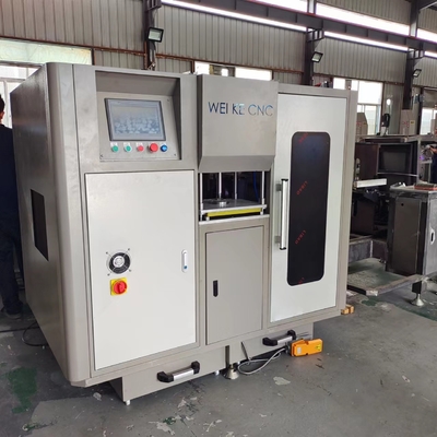 3 축 CNC 끝 면 밀링 기계 UPVC 및 알루미늄 창과 문 제조 350 톱 블레이드
