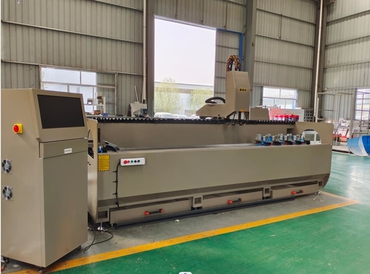 3200mm CNC 복사 라우터와 더블 헤드 알루미늄 창문 문 만드는 기계