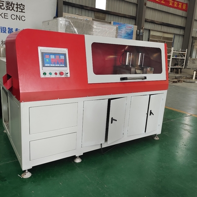 산업용 알루미늄 단일 머리 CNC 절단 톱 기계 500mm 톱 블레이드와 자동 공급