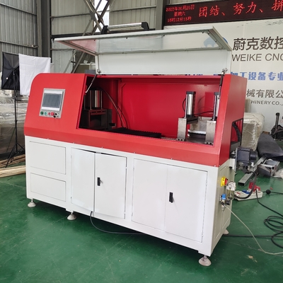 CNC UPVC 단일 머리 미터 톱 2800r/Min 수치 제어