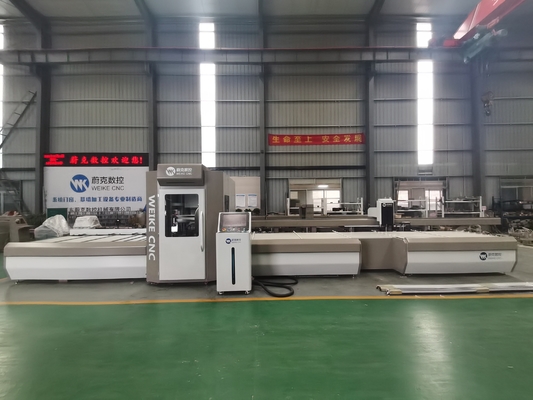 큰 CNC 알루미늄 Pvc 절단 센터 45 및 90 절단 각 자동 로딩 및 배하