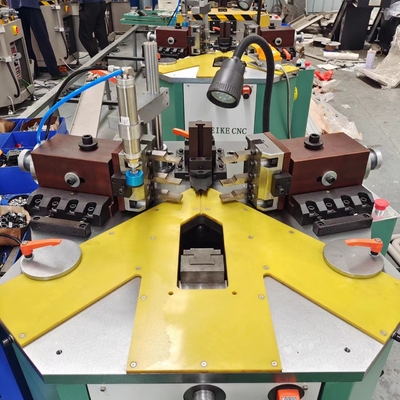 160mm 140mm 알루미늄 코너 크림핑 머신