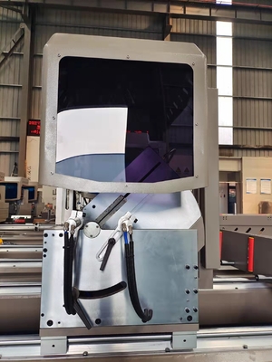 이중 헤드 미트르 톱 600mm 문 창 Cnc 기계 절단 알루미늄