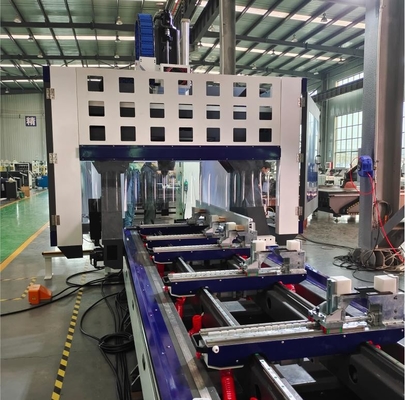 5 축 CNC 가공 센터 산업 알루미늄 프로파일 12 도구 매거진