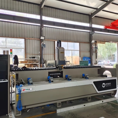 3200mm 3000mm 알루미늄 UPVC 수직 스핀들 CNC 가공 센터 창문 커튼 벽 제작 기계