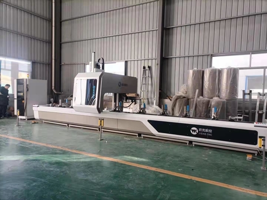 6500mm 커튼 월 기계 알루미늄 4 축 CNC 가공 센터