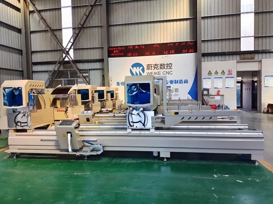 CNC 듀얼 헤드 미터 톱 600mm 톱 블레이드 알루미늄 톱
