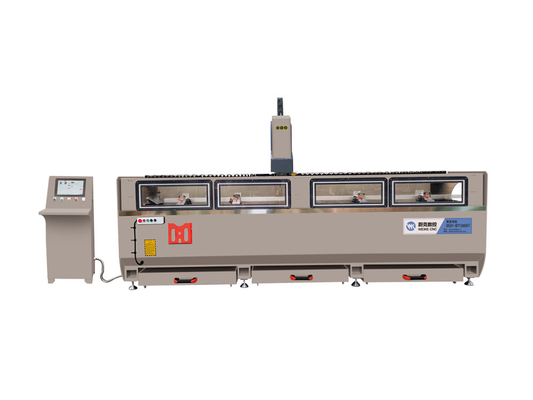 3 축 CNC 알루미늄 프로파일 뚫기 프레싱 기계 창문 및 문 영역